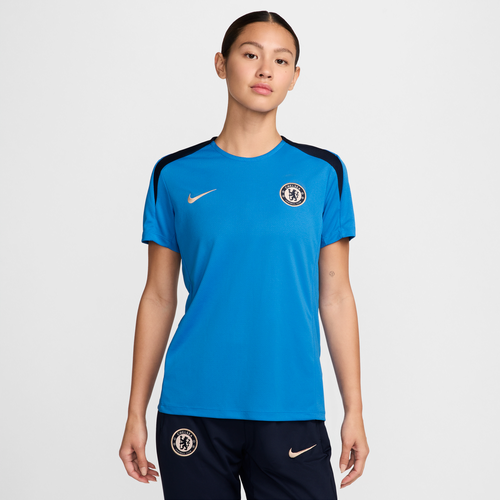 Haut de foot en maille à manches courtes Dri-FIT Chelsea FC Strike - Nike - Modalova