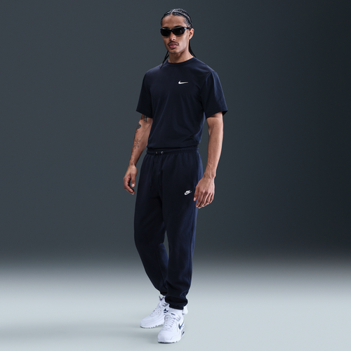 Pantalon à revers en tissu Fleece brossé Club - Nike - Modalova