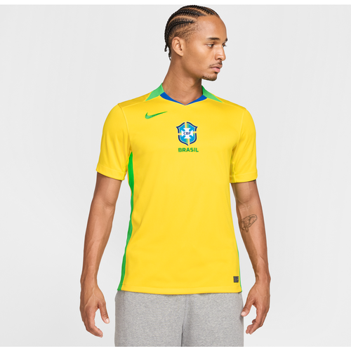 Maillot de foot Replica Dri-FIT Brésil 2025 Stadium Domicile (équipe féminine) - Nike - Modalova