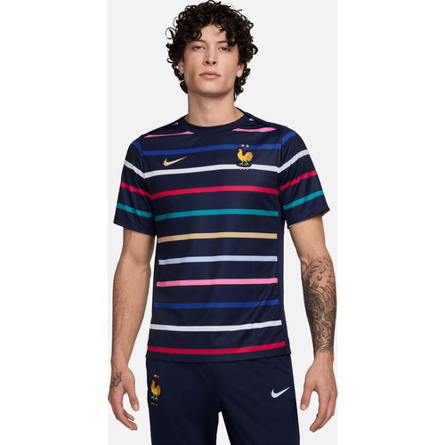 Haut de foot d’avant-match Dri-FIT FFF Academy Pro Domicile - Nike - Modalova