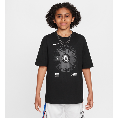 T-shirt NBA Max90 Brooklyn Nets Courtside pour ado (garçon) - Nike - Modalova