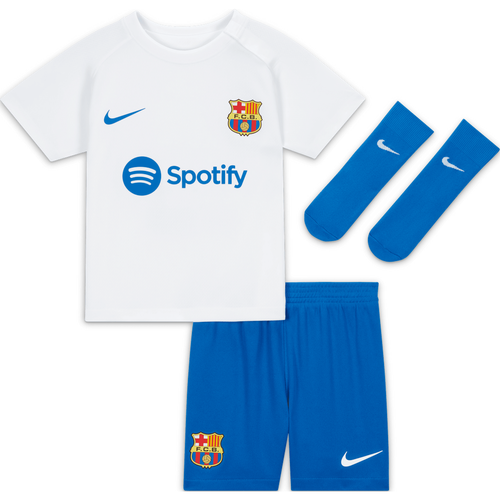 Ensemble trois pièces Dri-FIT FC Barcelona 2023/24 Extérieur pour bébé et tout-petit - Nike - Modalova