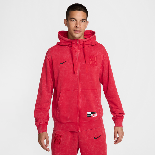 E sweat à capuche et zip en molleton Football Liverpool FC Club - Nike - Modalova