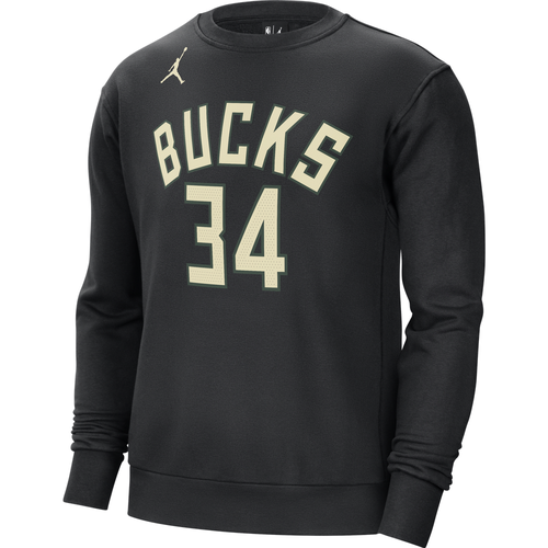 Sweat-shirt en tissu Fleece NBA Milwaukee Bucks Courtside Statement Edition - Jordan - Modalova