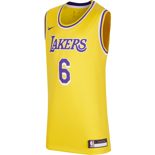 Maillot NBA Swingman LeBron James Los Angeles Lakers Icon Edition pour ado - Nike - Modalova