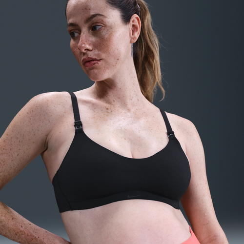 Brassière de sport d'allaitement rembourrée à maintien léger (M) Alate Minimalist (maternité) - Nike - Modalova