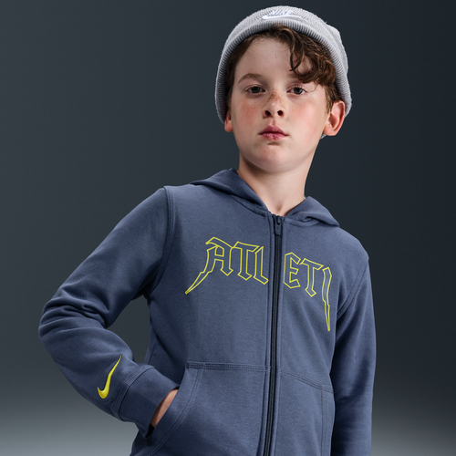 Sweat à capuche et zip Football Atlético Madrid Club pour ado (garçon) - Nike - Modalova