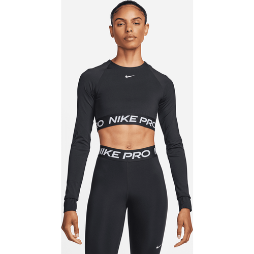 Haut court à manches longues Dri-FIT Pro pour femme - Nike - Modalova