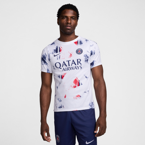 Haut de foot à manches courtes d'avant-match Dri-FIT Paris Saint-Germain Academy Pro Extérieur - Nike - Modalova