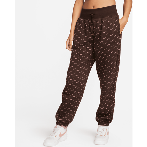 Pantalon de survêtement imprimé oversize Sportswear Phoenix Fleece pour femme - Nike - Modalova