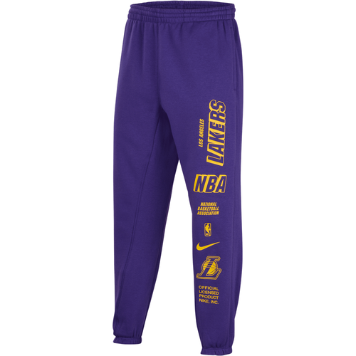 Pantalon en tissu Fleece NBA Los Angeles Lakers Courtside pour enfant plus âgé - Nike - Modalova