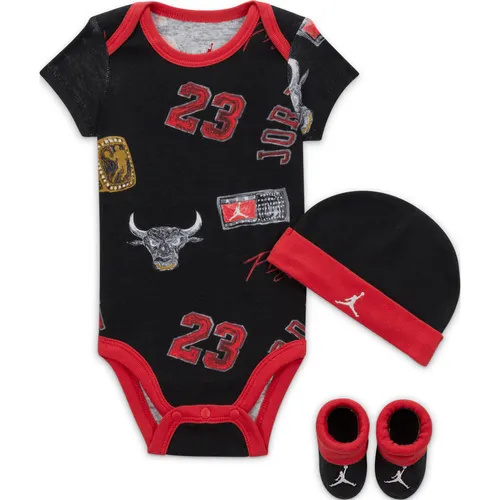 Ensemble trois pièces imprimé MJ Essentials pour bébé - Jordan - Modalova