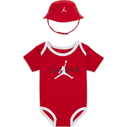 Ensemble Jumpman Bucket Hat and Bodysuit Set pour bébé (0 - 6 mois) - Jordan - Modalova
