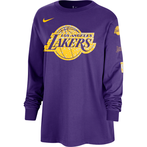 T-shirt à manches longues NBA Los Angeles Lakers Essential pour femme - Nike - Modalova
