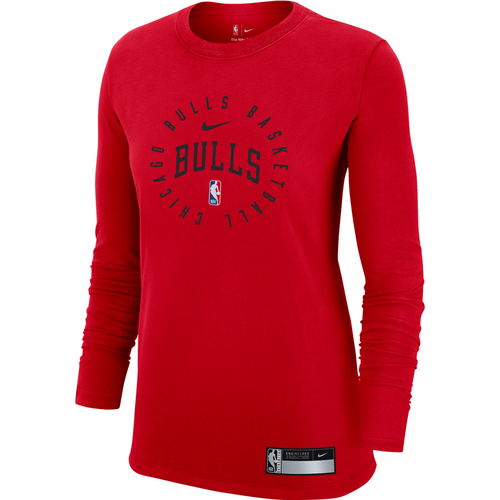 T-shirt à manches longues NBA Chicago Bulls Practice - Nike - Modalova