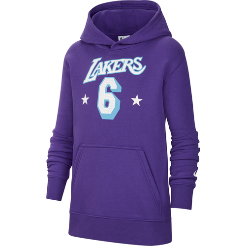 Sweat à capuche en tissu Fleece NBA Los Angeles Lakers pour ado - Nike - Modalova