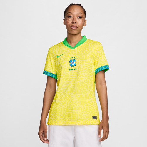 Maillot de foot Replica Dri-FIT Brésil 2024 Stadium Domicile pour femme - Nike - Modalova