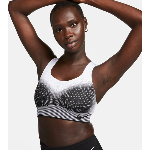 Brassière de sport non rembourrée à maintien supérieur Swoosh Flyknit - Nike - Modalova