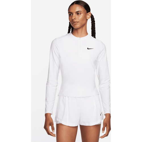 Vêtement de tennis deuxième couche Dri-FIT à 1/4 de zip Court Advantage - Nike - Modalova