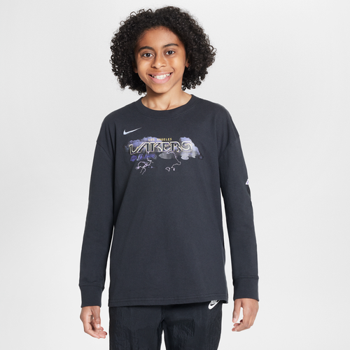 T-shirt à manches longues NBA Max90 Los Angeles Lakers Essential pour ado (garçon) - Nike - Modalova
