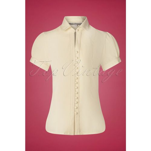 Margot Blouse Années 50 en Vieilli - Rock N Romance - Modalova