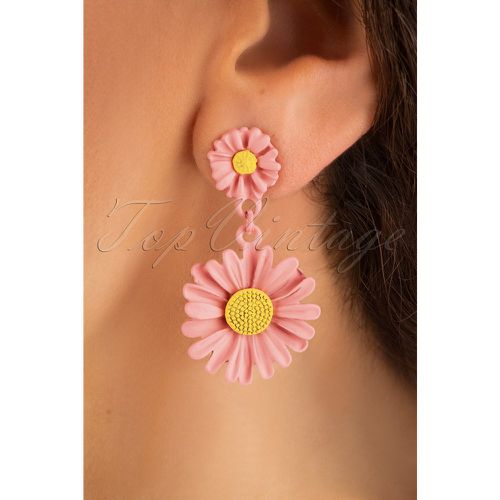 Friendly Wildflower Earrings Années 70 en - topvintage boutique collection - Modalova