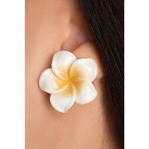 Tropical Summer Flower Stud Earrings en - Glitz-o-Matic - Modalova