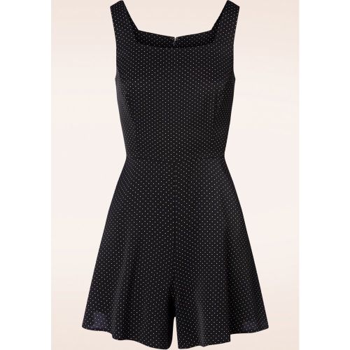 Combishort Spotty en Noir et Blanc - Banned Retro - Modalova