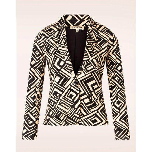 Blazer Fay en Noir et Beige - Surkana - Modalova