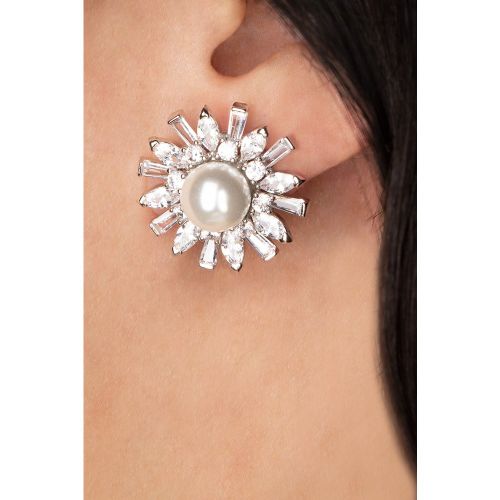 Boucles d'Oreilles Starburster Pearl en é - lovely - Modalova