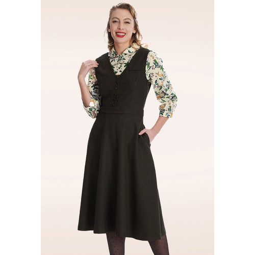 Robe Corolle Book Worm en Noir - Banned Retro - Modalova