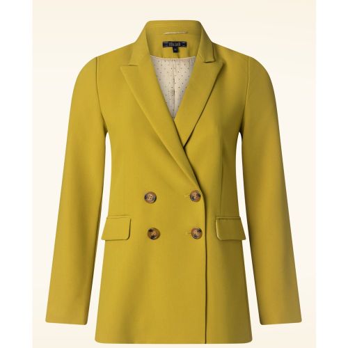 Blazer Tina Simonet en jaune soufre - king louie - Modalova