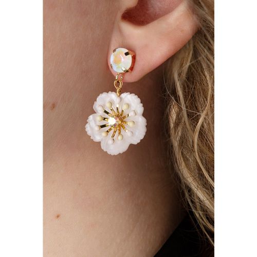 Boucles d'oreilles pendantes Bloom en irisé - Day&Eve by Go Dutch Label - Modalova