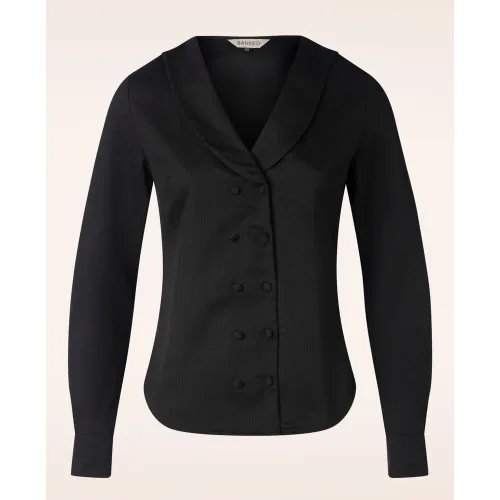 Blouse Maria en Noir - Banned Retro - Modalova