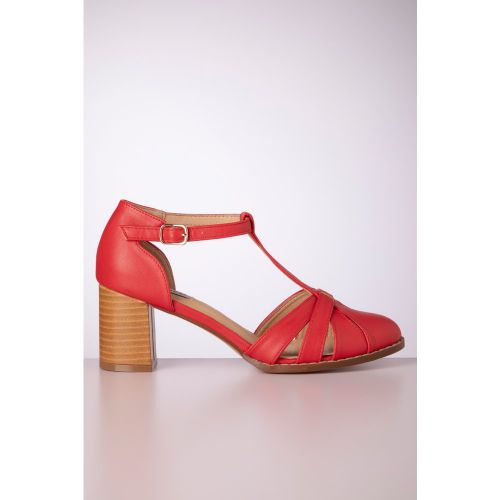 Escarpins Fancy Footwork en rouge - Banned Retro - Modalova