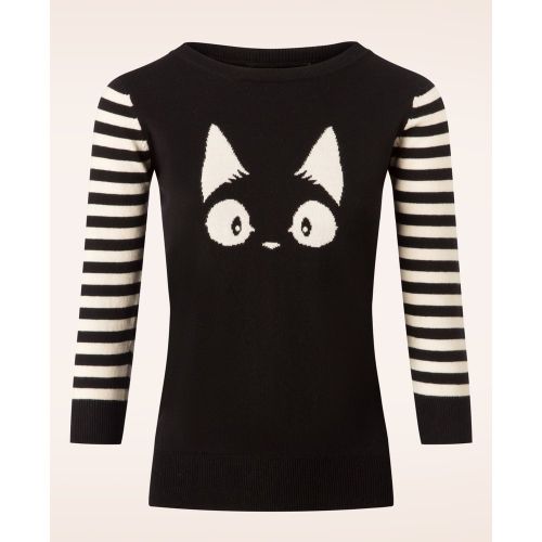 Debbie Cat striped Sweater Années 60 en - mak sweater - Modalova