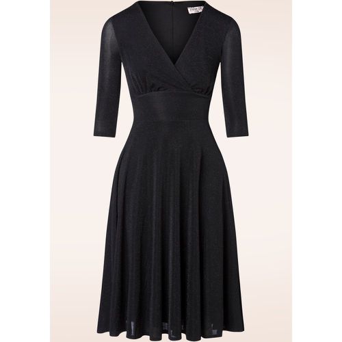 Sofia Swing Dress en Noir - vintage chic for topvintage - Modalova