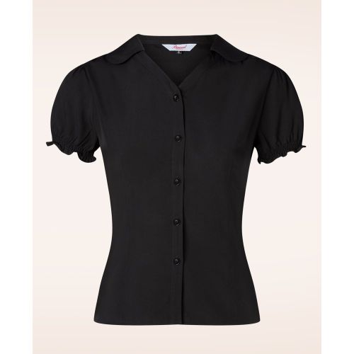 Jane Blouse en Noir - Banned Retro - Modalova