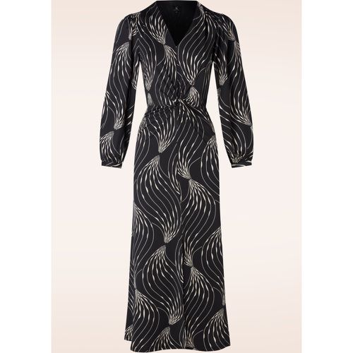 Robe Kayla Midaxi en noir et blanc - K-Design - Modalova