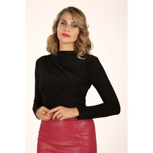 Haut Vive Slinky en noir - vintage chic for topvintage - Modalova