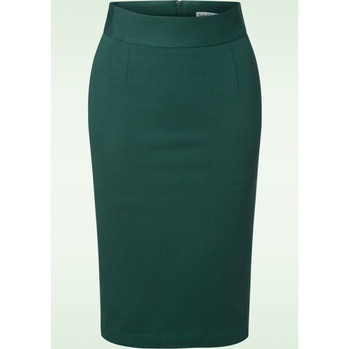 Jupe crayon classique en vert sapin - Very Cherry - Modalova