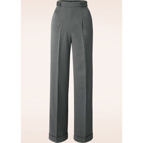 S Party On Classy Trousers in Charcoal - Banned Retro - Modalova