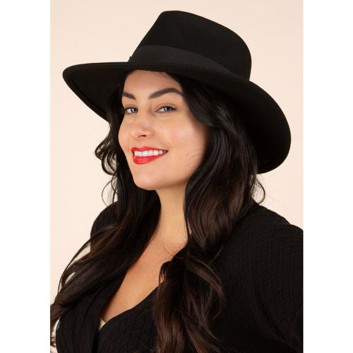 Fedora Clara en noir - Bronté - Modalova