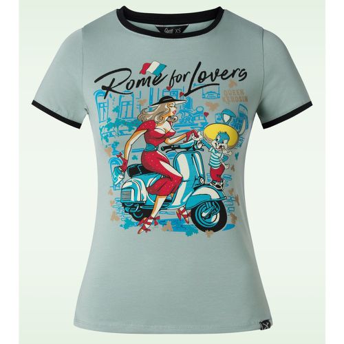 T-shirt Rome for Lovers en ciel - Queen Kerosin - Modalova