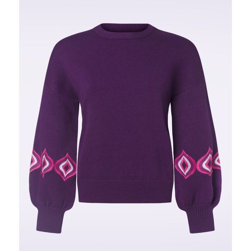 Pull tricoté Katie en violet - Smashed Lemon - Modalova