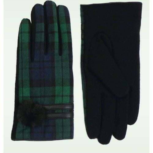 Gants à carreaux tartan Nico en et - amici - Modalova