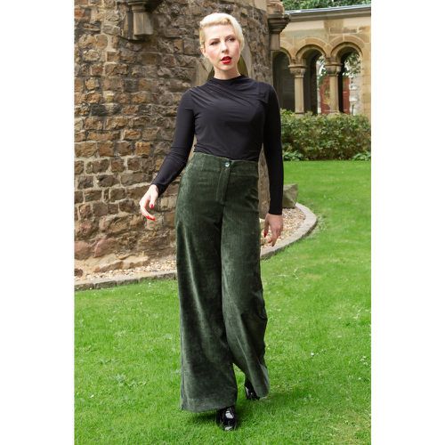 Pantalon jambes larges Eva en velours - Surkana - Modalova