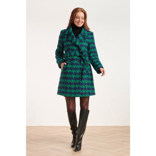 Manteau Leah en vert et bleu - Smashed Lemon - Modalova