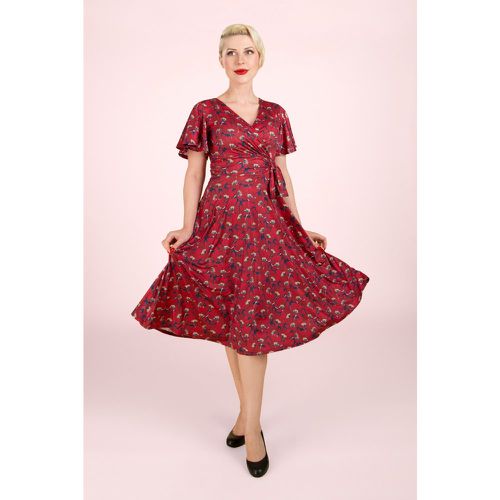 Robe évasée fleurie Irene en - vintage chic for topvintage - Modalova