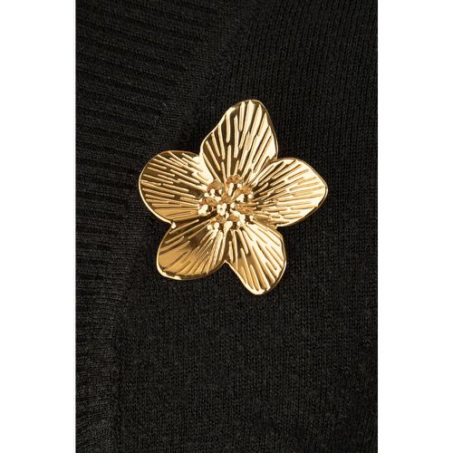 Broche Full Flower en doré - Day&Eve by Go Dutch Label - Modalova